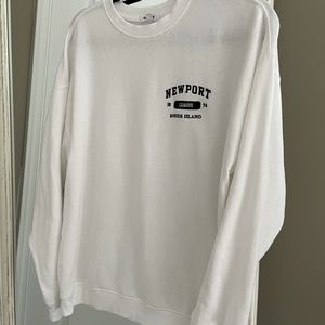 New port crewneck #garageclothing